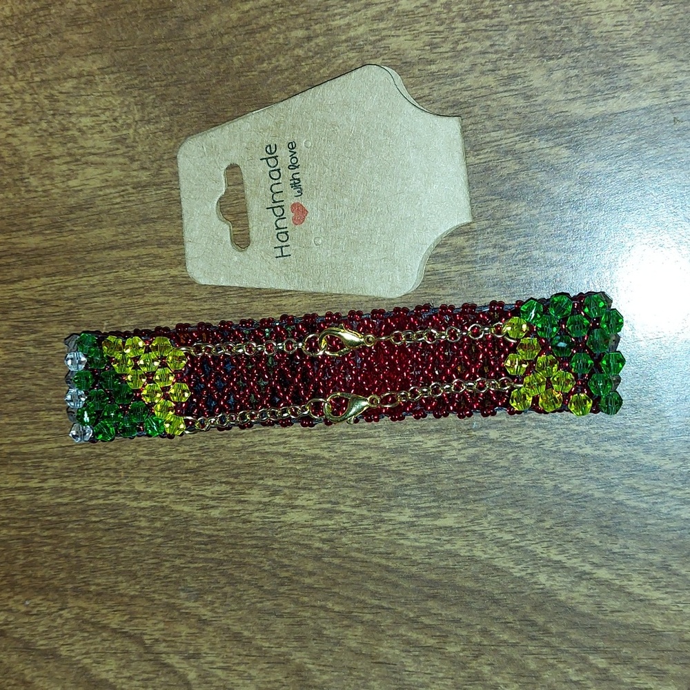 Multicolor Beaded Bracelet - Picture 2 of 6